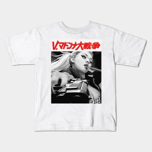 Yakuza Japanese Vaporwave Girl Urban Style Kids T-Shirt